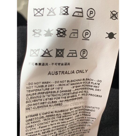 Emporio Armani Milano Jersey Midi Dress Size 12 US - Picture 10 of 13